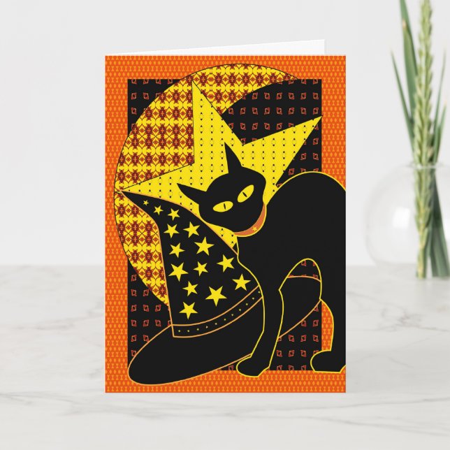 Cartão Star cat (Frente)