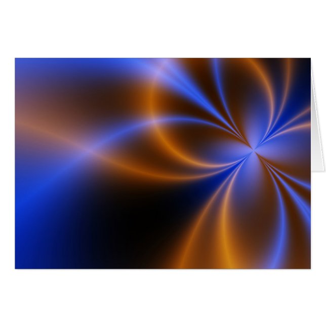 Cartão Starburst (Frente Horizontal)