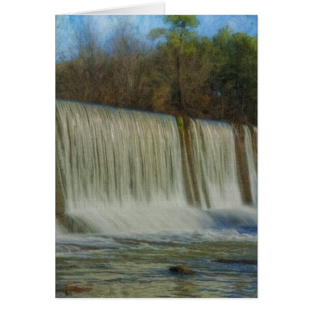 Cartão Starr's Mill Dam (Frente)