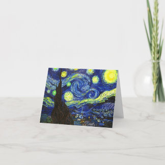 Cartão Starry Night