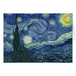 Cartão Starry Night
