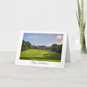 Cartão Stately Home - Happy Birthday