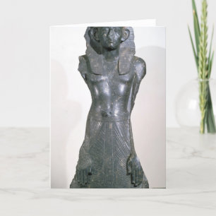 Cartão Statue of Sesostris III  in middle age