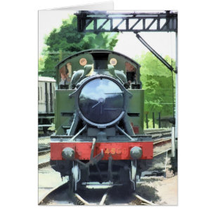 cartão STEAM TRAINS