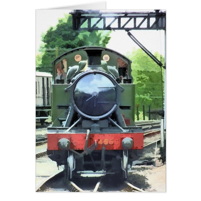 cartão STEAM TRAINS (Frente)