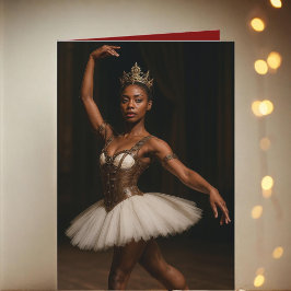 Cartão Steampunk Royal Ballerina Elegant Fantasy