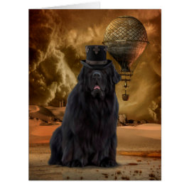 Cartão Steampunk Terra Nova