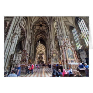 Cartão Stephansdom, Viena Áustria