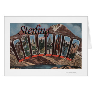 Cartão Sterling, Colorado - grandes cenas da letra