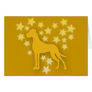 Cartão Sternchenherzendogge