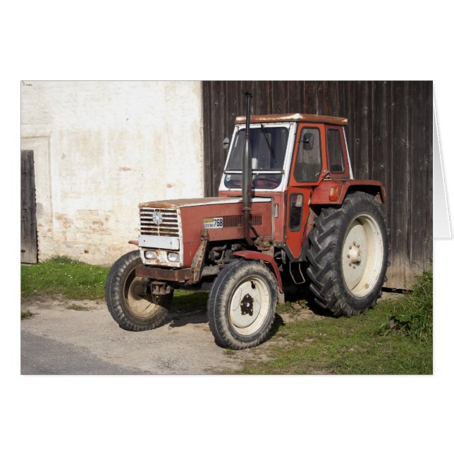 Cartão Steyr 768 (Frente Horizontal)