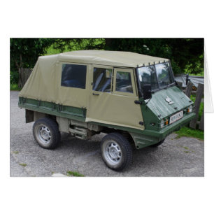 Cartão Steyr Puch Haflinger