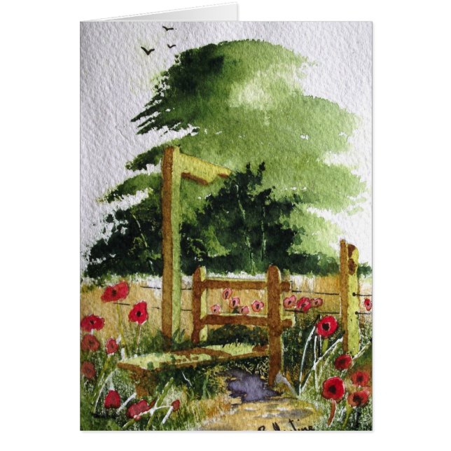 Cartão Stile do país (Frente)