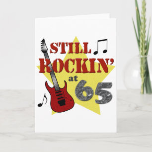 Cartão Still Rockin' at 65