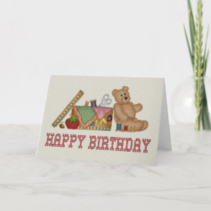 Cartão Stitchers Birthday