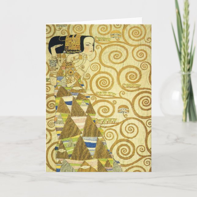 Cartão Stoclet frita a expectativa (Frente)