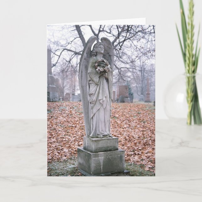 Cartão Stone Angel (Frente)