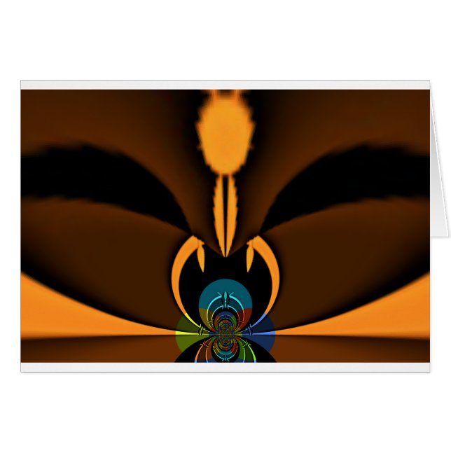 Cartão Stone Face Hakuna Matata (Frente Horizontal)