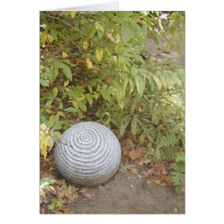 Cartão Stone Maze do Pensamento