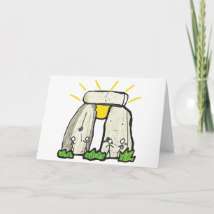 Cartão Stonehenge