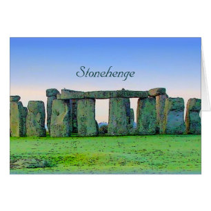 Cartão Stonehenge