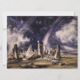 Cartão Stonehenge (por John Constable)