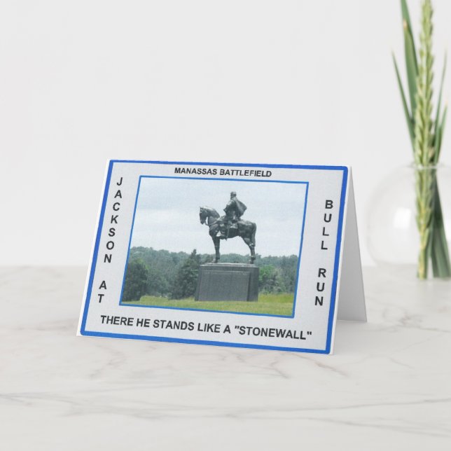 CARTÃO STONEWALL JACKSON (Frente)