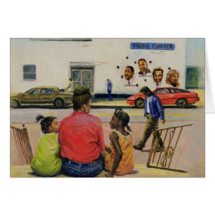 Cartão Stoop 2000 da cidade do verão