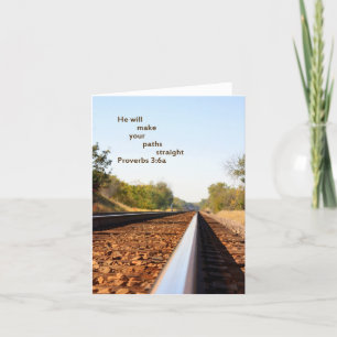 Cartão Straight Paths