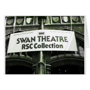 Cartão Stratford-on-Avon Swan Theater snap-27813 jGibne