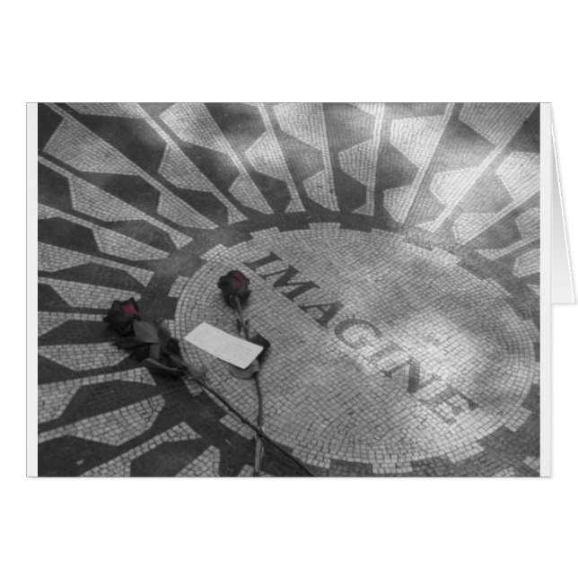 Cartão Strawberry Fields (Frente Horizontal)