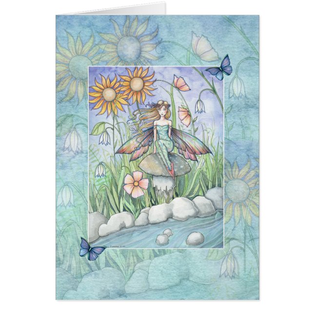 Cartão Stream of Magic Fairy Card (Frente)