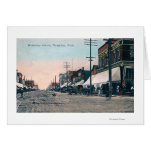 Cartão Street View da Avenida Wenatchee