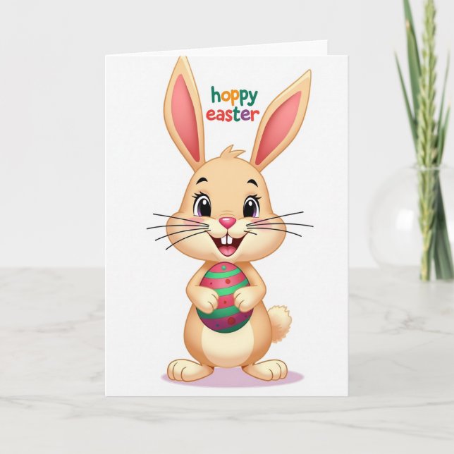 Cartão Striped Oval Celebration Card (Frente)