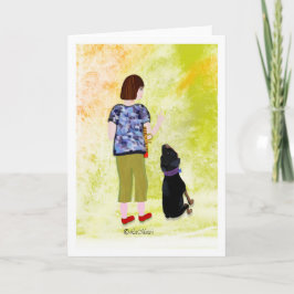 Cartão Strolling LeeMarie - Design criativa