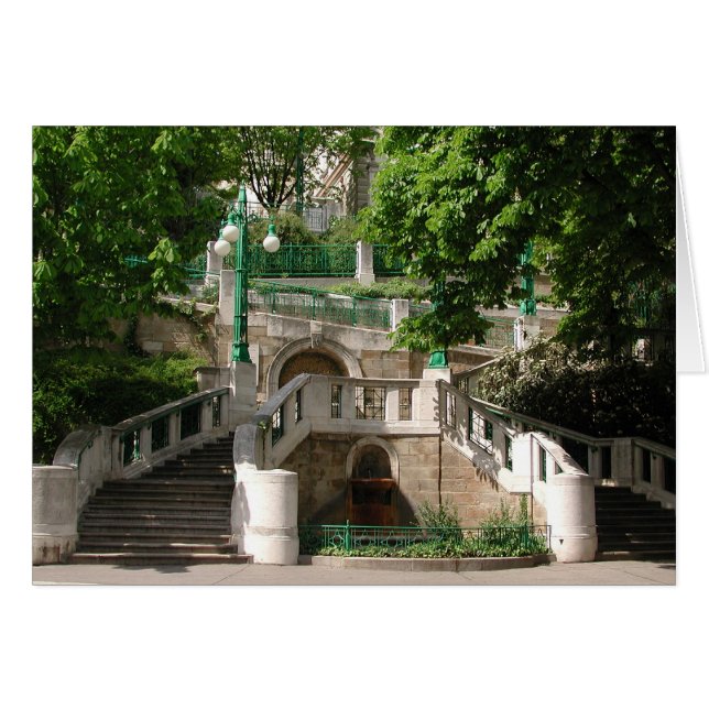 Cartão Strudlhofstiege (Frente Horizontal)