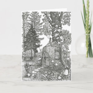 Cartão Stumptown Lodgings Greeting Card