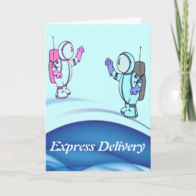 Cartão Sua Alma Inspira Express Delivery Card (Frente)