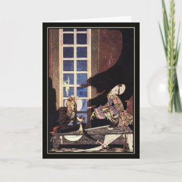 Cartão Sua Alma por Kay Nielsen Halloween