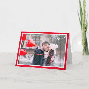 Cartão Sua Foto Personalizada Amor Você Dia dos Namorados