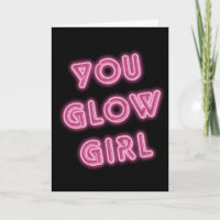 Sua Garota Brilhante Neon Sinal Aniversário