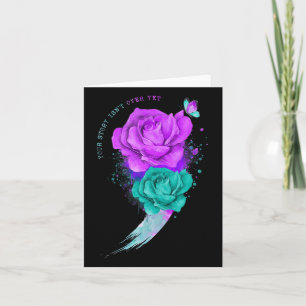 Cartão Sua história ainda não acabou, o suicídio de Semic