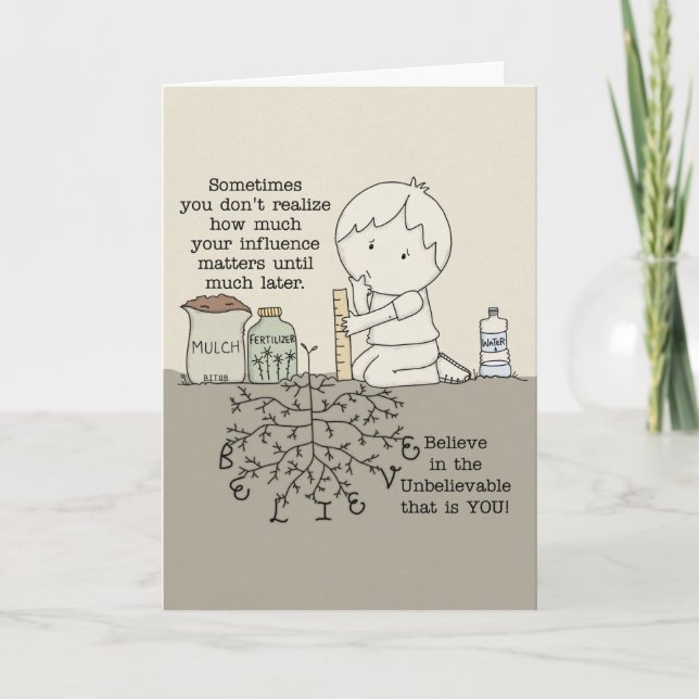 Cartão Sua Influência Importa (Frente)