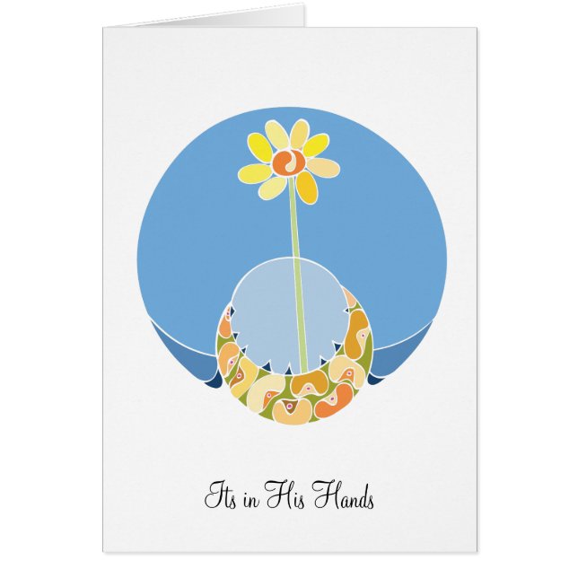 Cartão Suas dentro suas mãos (Frente)