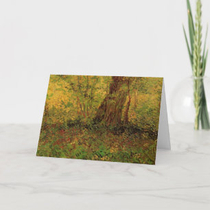 Cartão Sub-crescimento de Vincent van Gogh