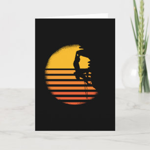 Cartão Subida de Rocha Vintage