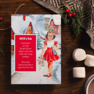 Cartão Substitua seu Natal