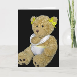 Cartão Substituição do Ombro Urso do Teddy