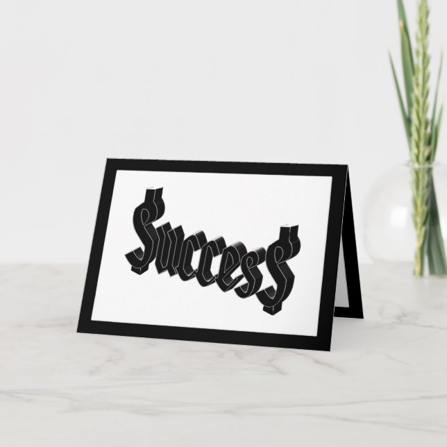 Cartão Sucesso = $ucces$ (Frente)