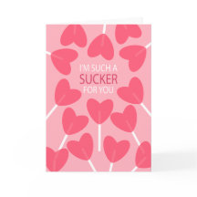 Sucker para você - Placa de Dia de os namorados